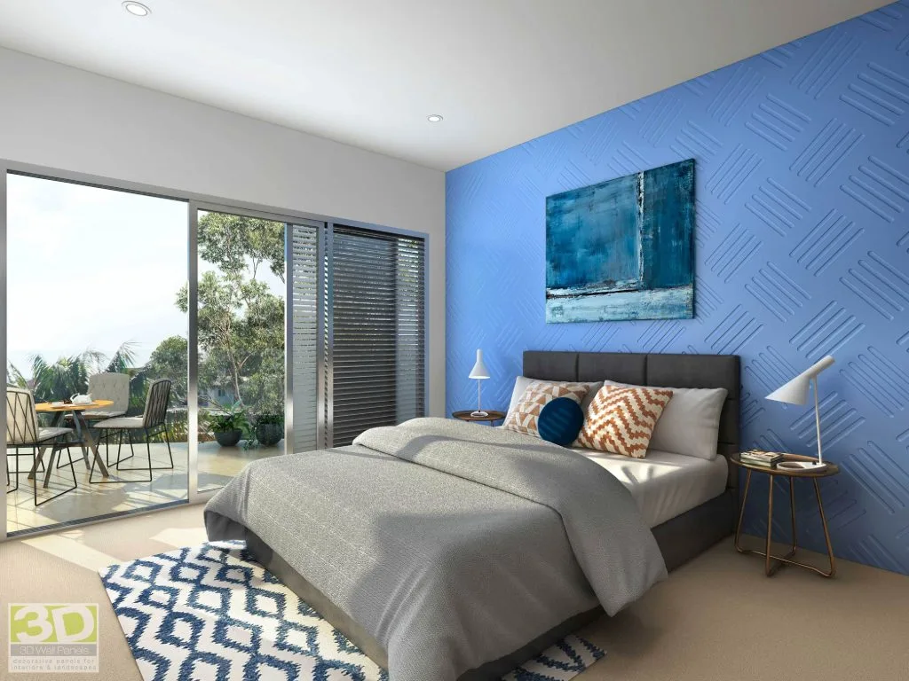 Checkplate - Bedroom Feature Wall