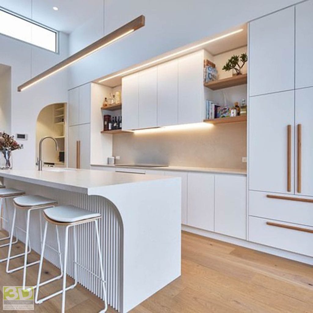 Arcs 30mm Kitchen Island by Trend Joinery