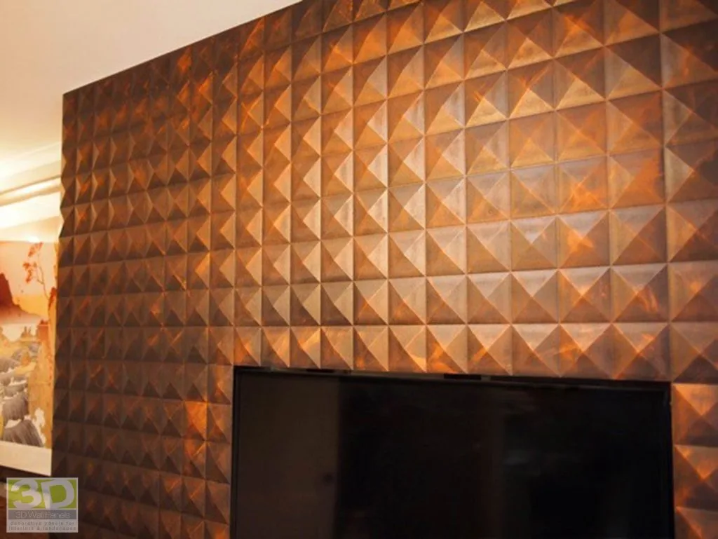 Pyramids - Residence - Bronze Hand-Painted Finish