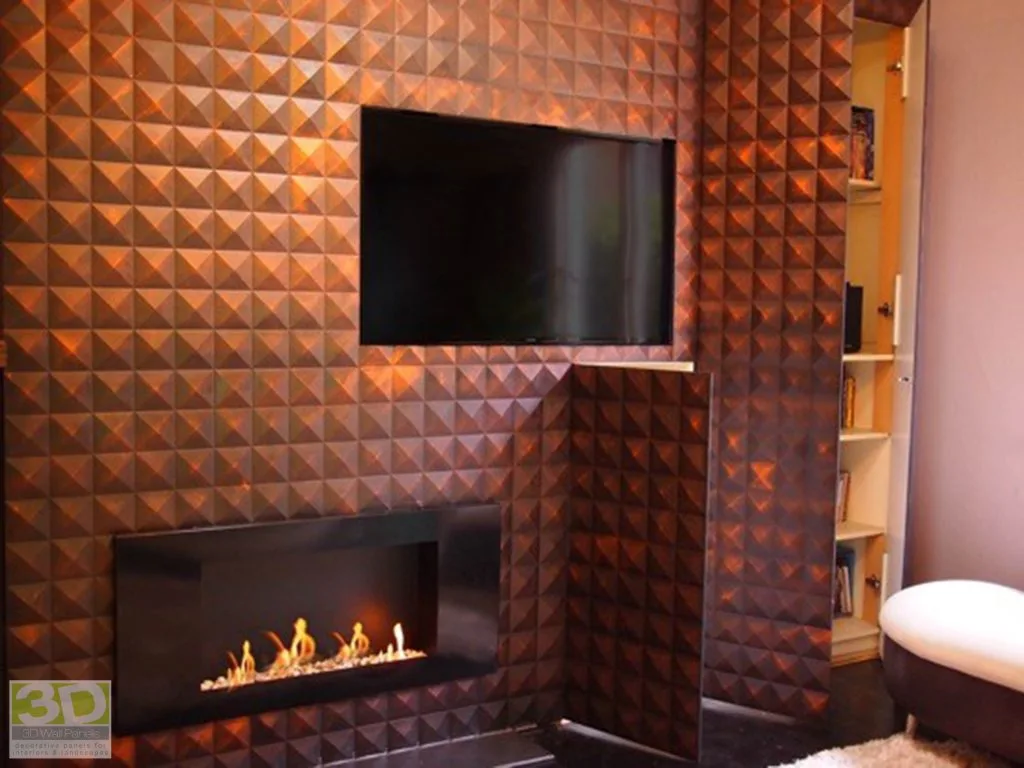 Pyramids - Residence - Bronze Hand-Painted Finish